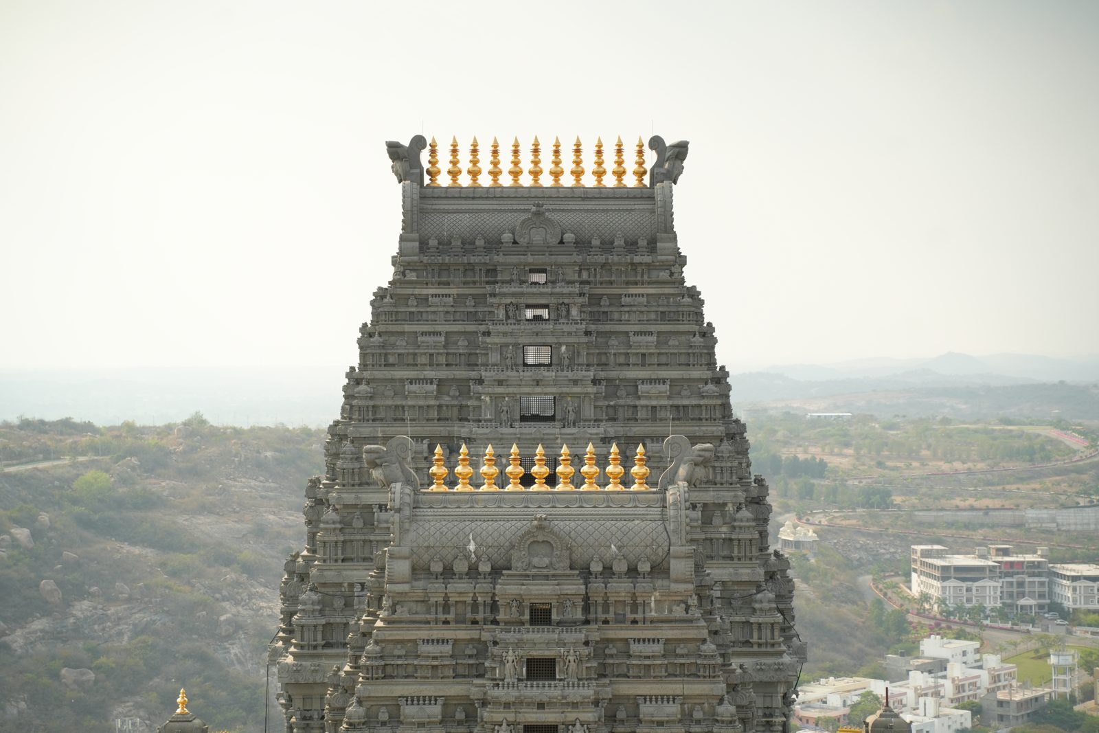 Yadadri Kalasams — 108 gold-clad Kalasams for the Yadadri temple complex, Telangana (4)