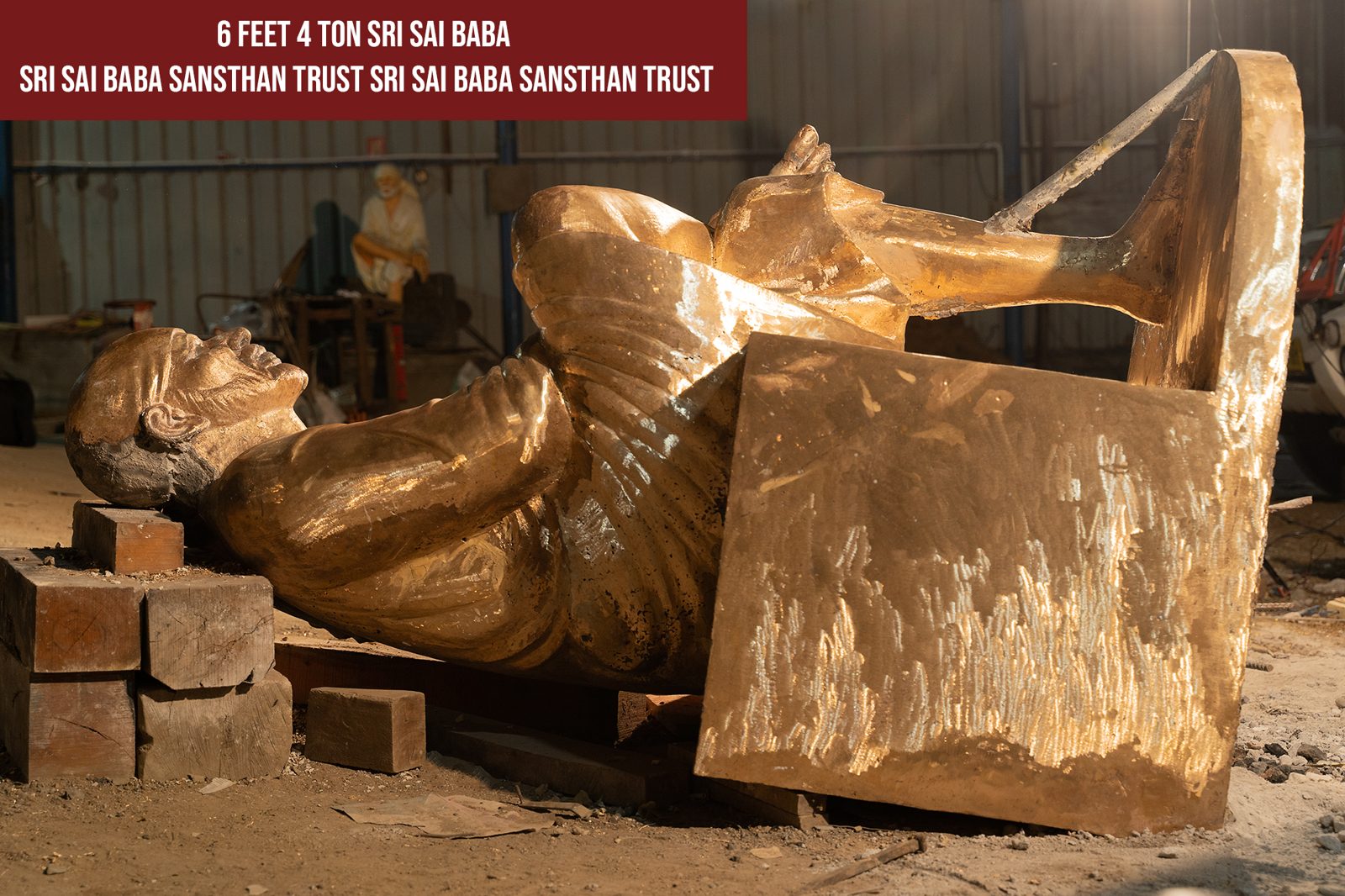 Shri Sai Baba — Panchaloha Sai Baba murtis and monumental single-piece castings (5)