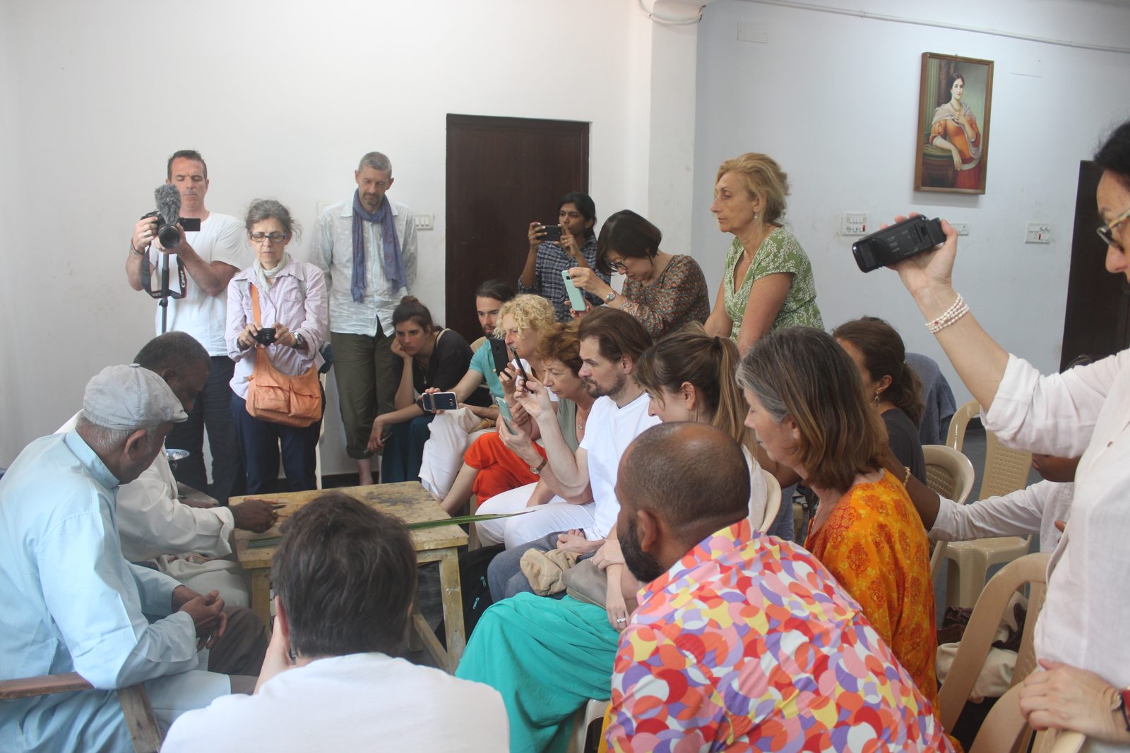 Visiting Artists — International artists and patrons at the Mamallapuram studio (3)