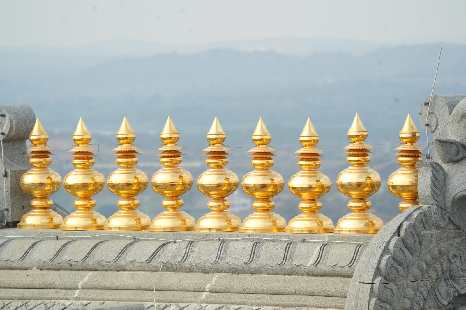 Yadadri Kalasams — 108 gold-clad Kalasams for the Yadadri temple complex, Telangana (3)