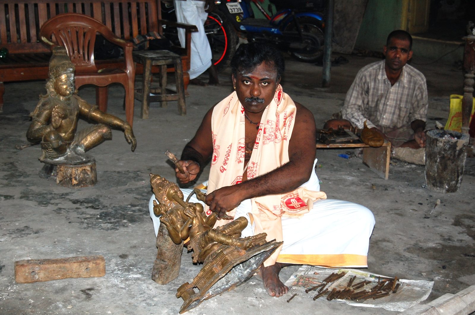 The Studio — Navajeevan Metal Sculptors, Mamallapuram — foundry and workshop (3)
