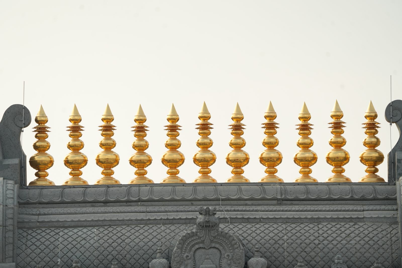Yadadri Kalasams — 108 gold-clad Kalasams for the Yadadri temple complex, Telangana (1)