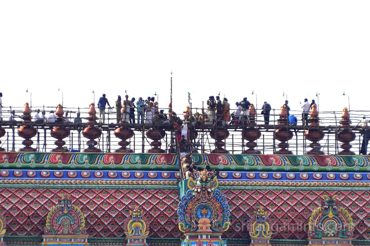 Yadadri Temple — Gold and copper repoussé work for the Yadadri Sri Lakshmi Narasimha Swamy Temple (2)
